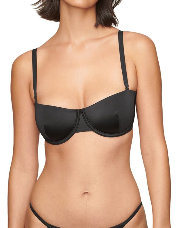 Cuup The Balconette Satin Bra