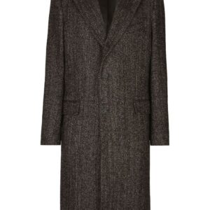 DOLCE & GABBANA- Wool Single-breasted Coat