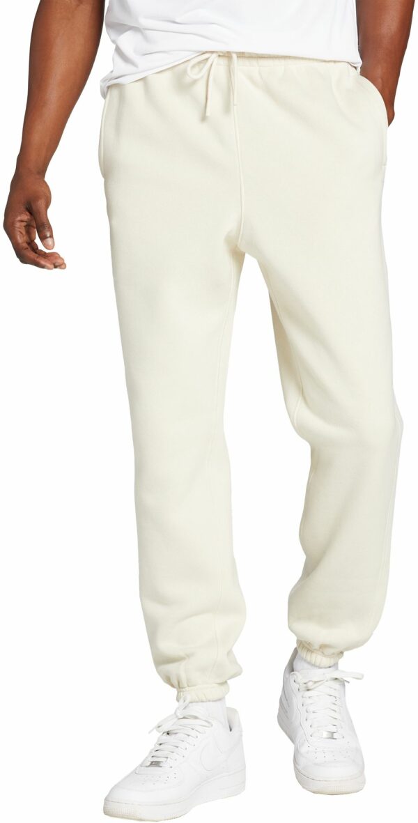 DSG Men's Fleece Cinch Waist Pants, Large, Light Sand