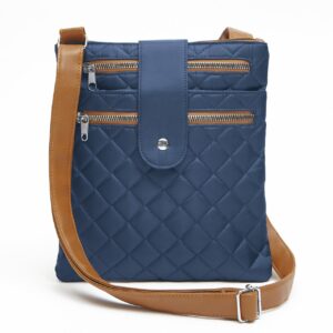 Damart Quilted Messenger Bag