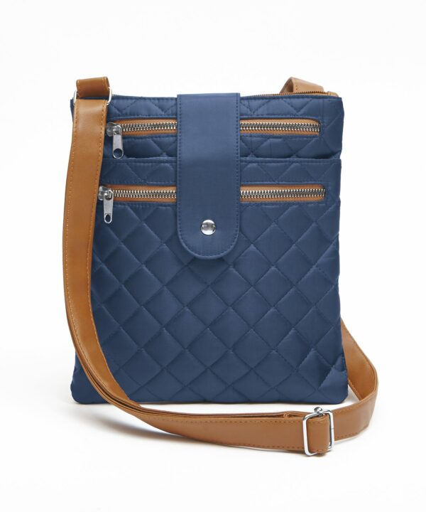 Damart Quilted Messenger Bag