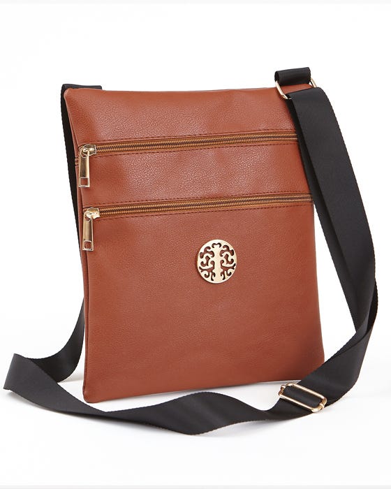 Damart Tan Messenger Bag