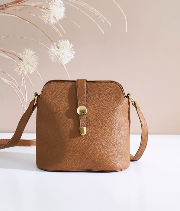 Damart Tan Shoulder Bag