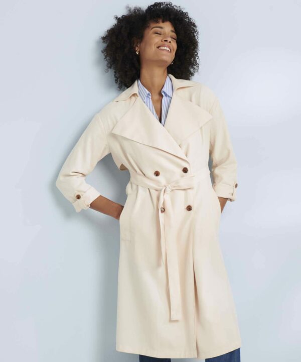 Damart Viscose Trench Coat