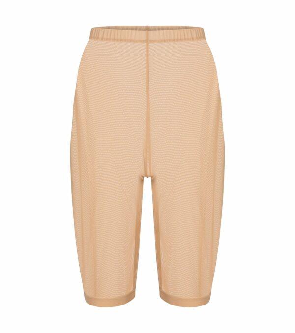 David Koma Mesh jersey shorts