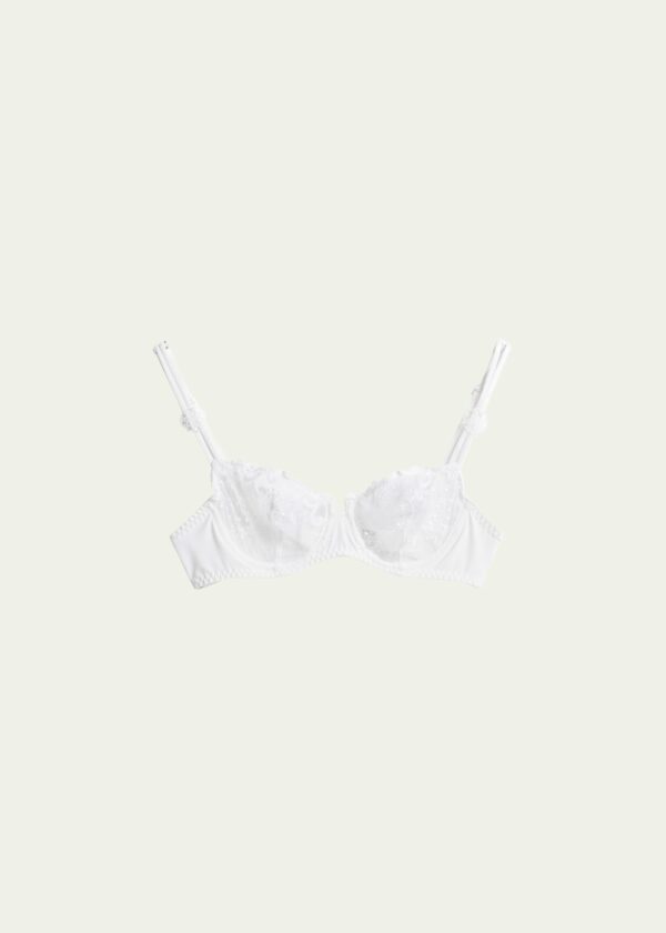 Delice Embroidered Demi Bra