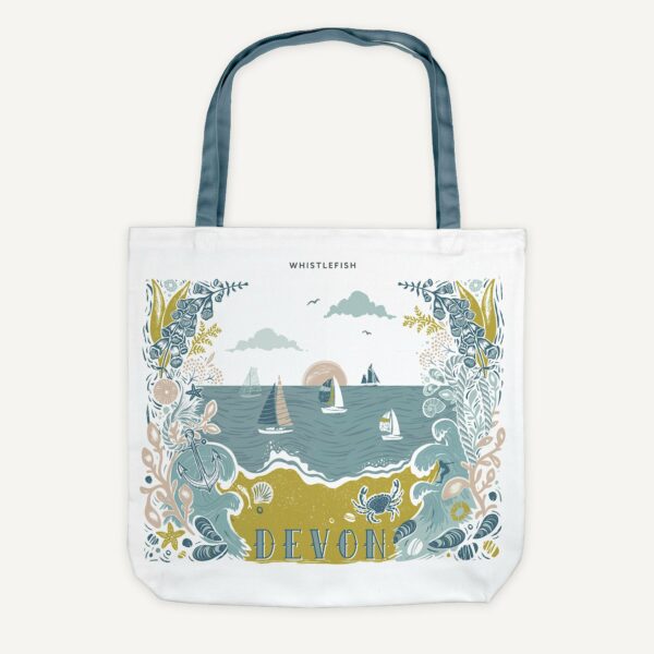 Devon Beach Tote Bag