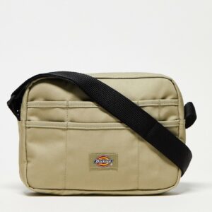 Dickies moreauville messenger bag in beige tan-Neutral