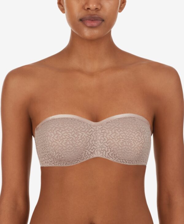 Dkny Modern Lace Unlined Strapless Bra DK4025 - Champagne