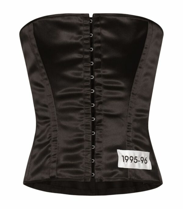 Dolce & Gabbana Satin Corset Top