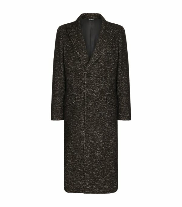 Dolce & Gabbana Wool-Blend Tailored Coat