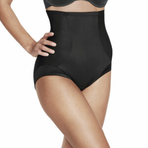 Dominique Adele Medium-Control High-Waist Shaper Brief Black Shapewear 6X