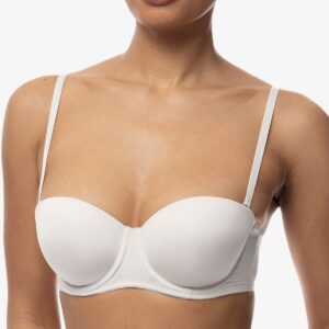 Dorina Women's Michelle Strapless Light Padded Bra - White