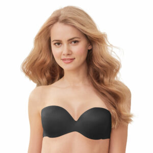 Maidenform Love the Lift Demi Strapless Multiway Bra Black Bras 36-B