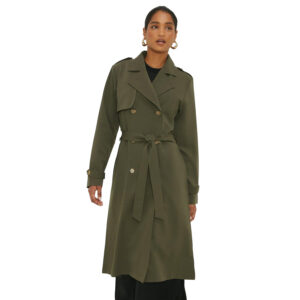 Dorothy Perkins Womens/Ladies Lightweight Trench Coat (12 UK) (Khaki)