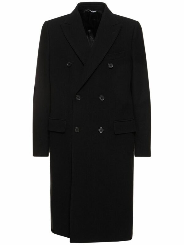 Double Breasted Wool Coat