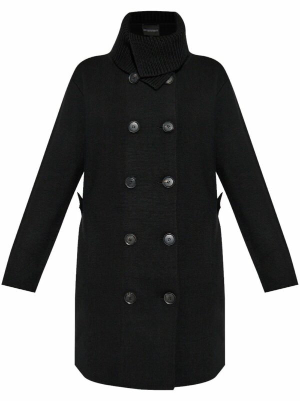 EMPORIO ARMANI- Wool Blend Coat