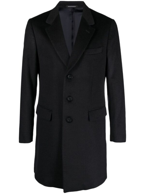 EMPORIO ARMANI- Wool Coat