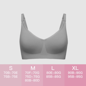 Nursing Seamless Wirefree Solid Bra (A-D CUP SIZES)