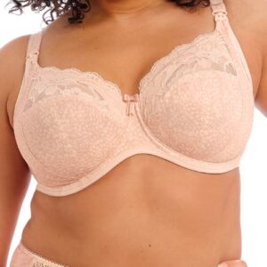 Elomi Molly Full Figure Underwire Nursing Bra in Cameo Rose at Nordstrom, Size 42F