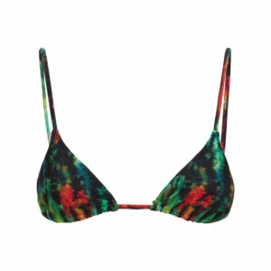 Equator Printed Bikini Top