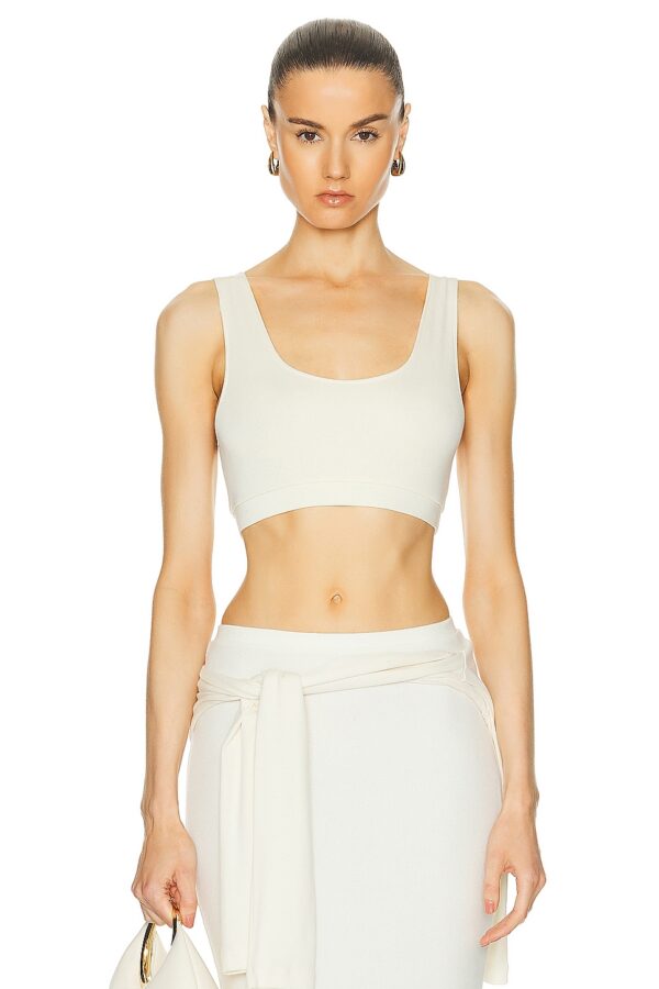 Eterne Sports Bra in Cream