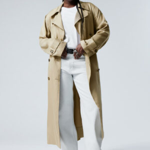 Evelyn Relaxed Lyocell Trench Coat