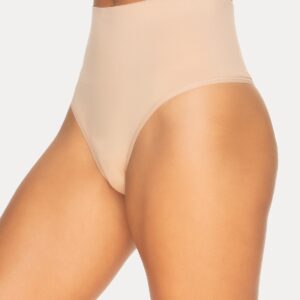 Felina Women's Fusion Waist Thong Shapewear - Warm Nude