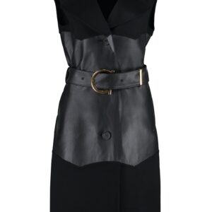 Ferragamo Wool And Cashmere Sleeveless Coat