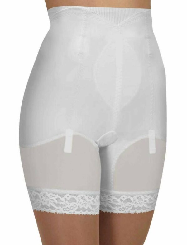 Firm Control Cuff Top Panty Shapewear In White