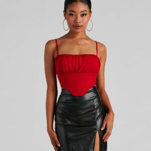 Fit For A Queen Ruched Corset