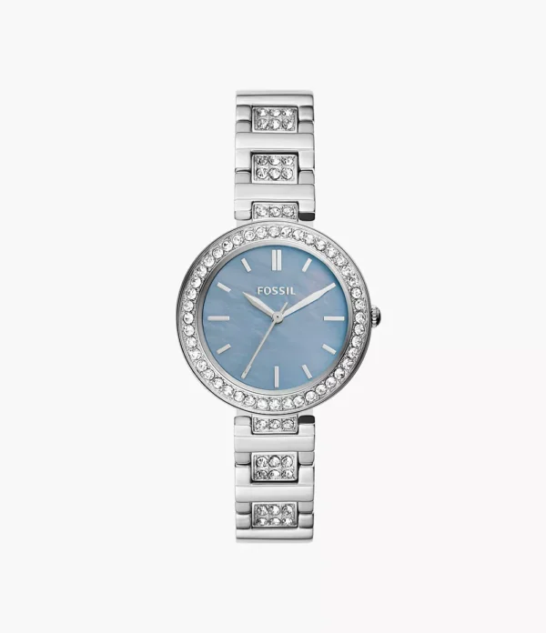 Fossil Outlet Women's Karli Three-Hand Stainless Steel Watch