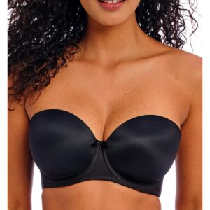 Freya Women's Deco Strapless Bra, AA4233 - Black