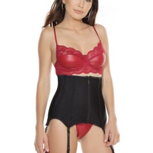 Fully Boned Stretchy Knit Waist Cincher - X-Large