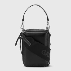 Ganni Banner Camera Bag women Handbags|Messenger & Crossbody Bags black in size:ONE SIZE