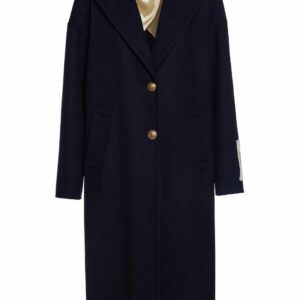 Golden Wool Blend Coat