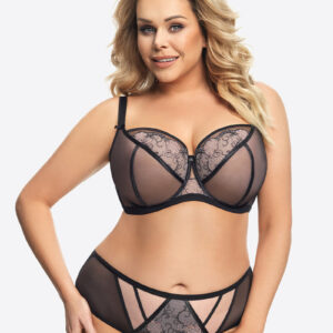 Gorsenia Capri Balconette Bra Black