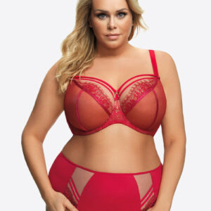 Gorsenia Paradise Balconette Bra Red