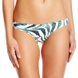 Women's Dreamy Reversible Seamless Full Bikini Bottom Swimsuit In Blue