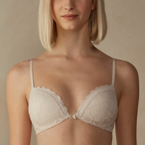 Intimissimi Silvia Push-up Bra in Lace Woman Natural Size 1B