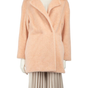 Harris Wharf London Pink Wool Double-Breasted Coat