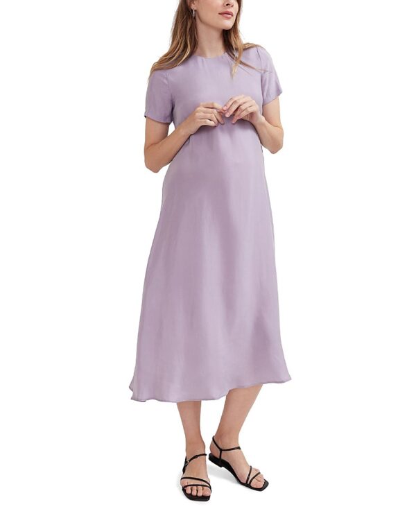 Hatch Collection James Dress Maternity Midi Dress