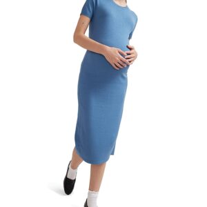 Hatch Collection The Eliza Maternity T-Shirt Dress