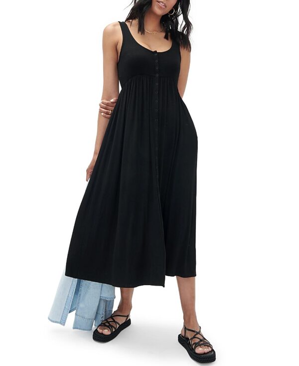 Hatch Collection The Softest Rib Maternity Nursing Friendly Tank Dress