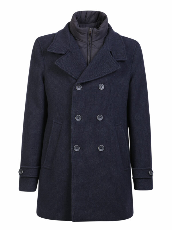 Herno Busy Wool And Ecoage Coat