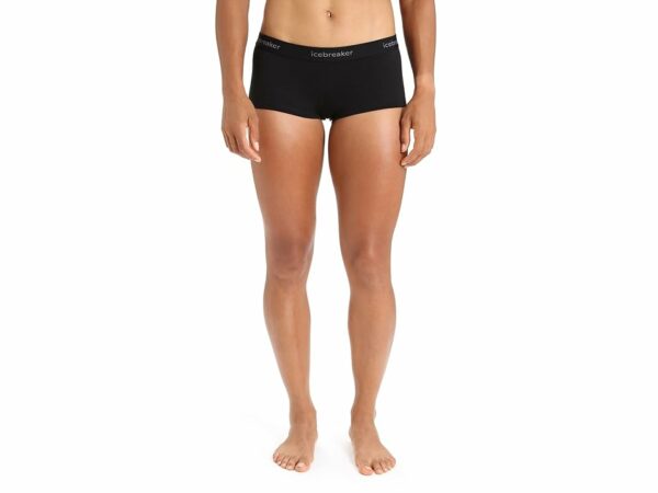 Icebreaker Oasis Boyshorts (Black 1) Women's Shorts