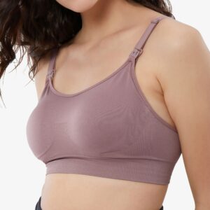 Ingrid and Isabel Seamless Drop Cup Nursing Bra Bundle, 2-Pack