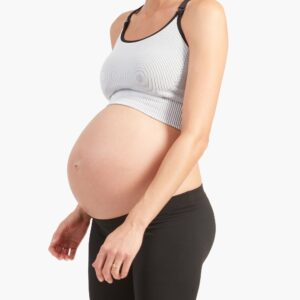 Ingrid and Isabel® Maternity Seamless Nursing Sports Bra