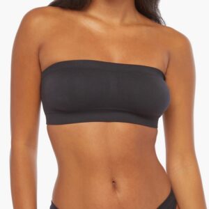 JustFab Suzanne Strapless Bra Womens Black Size XXL