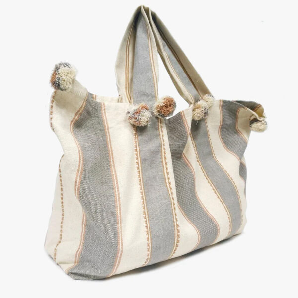 Kayin Pom-Pom Beach Bag